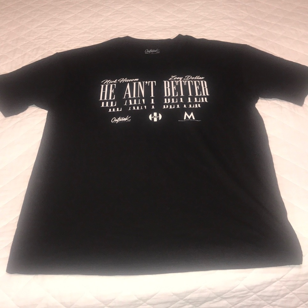 Nick Hissom / Zoey Dollaz Black XL promo shirt